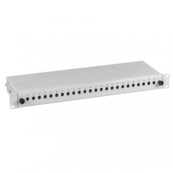 Breakout-Box 12 LC(D) -Front, tiefenverstellbar, 1 HE 