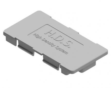 Blindplatte für H.D.S.-Ausbruch, grau 