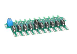 Stromversorgungseinschub 2/10  Für LSA-Trennleiste 2/10  Externe Versorgung über 12/24-V-Netzteil no 