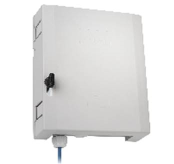 OD 12 Spleißgehäuse  Ausführung: 6x SC-DX/PC (OS2)  Bestückt mit:  6x SC-DX/PC Kupplung (SM, Hülse K 