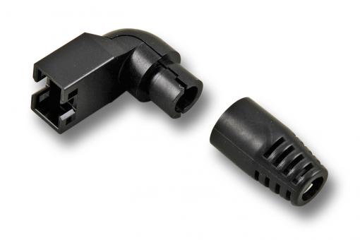 TM11APA1-88P(06) 90° O/U, swKnickschutztülle 90°oben/unten 