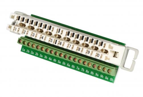 Adapter Trennleiste 10DA / LSASchraubklemme 