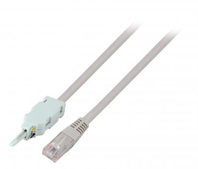 Patchkabel RJ45-LSA 1DA 2-pol.Belegung: a/b-4/5, 3,0m 