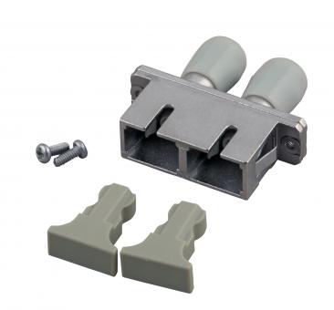 Kupplung ST/SC-Duplex MetallKeramikhülse, Singlemode 