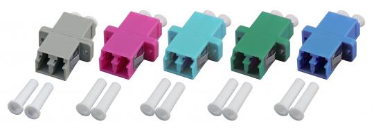 Kupplung LC Duplex OM4 Keramikhülse,e-vio,(SCsimplex) 