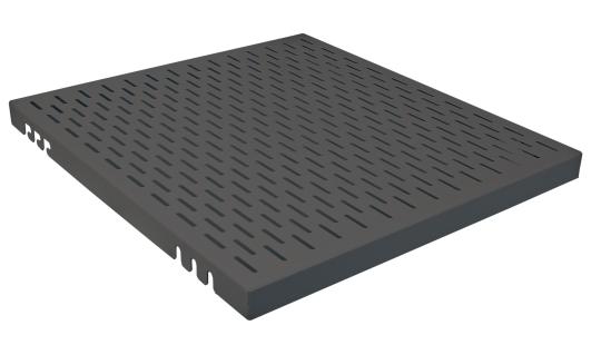 Schwerlast Fachboden 1HE, mitBolzen Befestigung, T670mm 