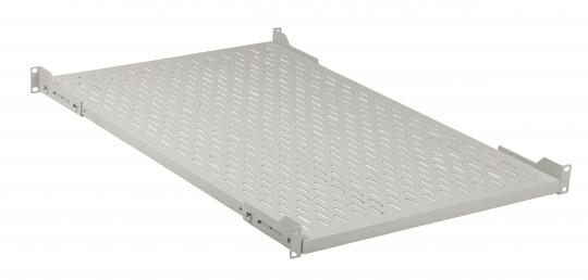 Schwerlast Fachboden 1HE,tiefenverstellbar, T650mm 