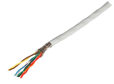 Patchkabel Cat.5e SUTP 4x2x0,16blau RAL5015 