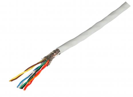 Patchkabel Cat.5e SUTP 4x2x0,16grün RAL6016 
