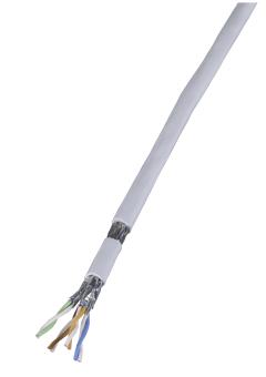 Patchkabel Cat.7 PiMF UC900MHzSS27 4P, FRNC-B,rot 