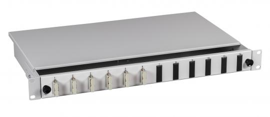 Spleißbox SC/SC 50/125µ n.a. 48 Pig. /24 Kuppl.OM4 
