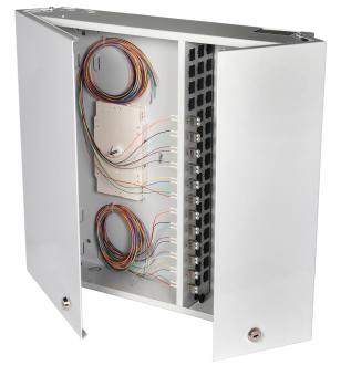 Wandverteiler 24xLC-Pigt. 9µPigtails/Kupplung 