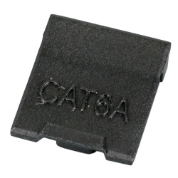 Staubschutzkappe gelb, unverlierbar,für Keystones E-2009X, 10er Beutel 