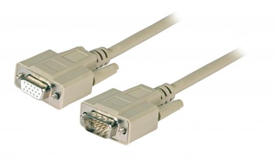 Monitorverlängerung3m 15pol.HDD Stecker-Buchse 