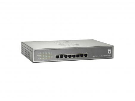 8 Port 10/100/1000Mbit/s PoEPlus (123.2W) 