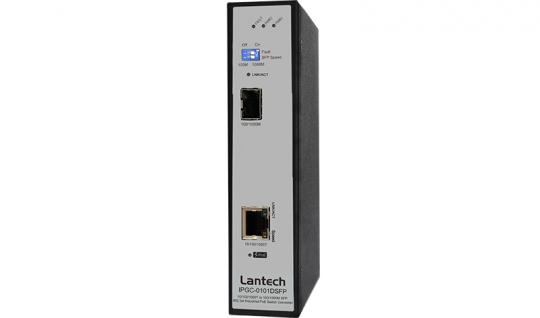 10/100/1000T to 100/1000M SFP 802.3at Ind. PoESwitch Converter -20°C ~ 60°C 