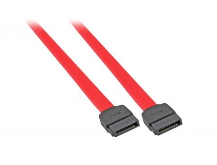 Serial ATA 150 Kabel, internFarbe: rot, Länge: 0,75m 