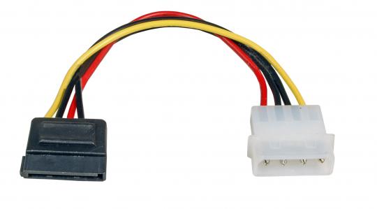 Stromkabel f. Serial ATA 150intern, mit Sicherungslasche 