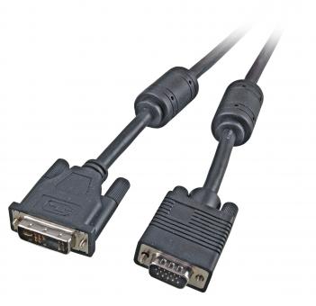 DVI/VGA MonitorkabelDVI12+5/HDSUB15 Stecker, 2m 