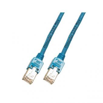 RJ45 Patchkabel S/UTP, Cat.5e, TM11,Dätwyler UNINET4P, 1m, blau 