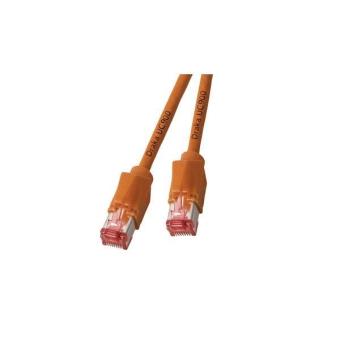 RJ45 Patchkabel HRS TM21 S/FTPDätwyler 1200 MHz 10,0m orange 