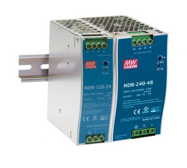 Hutschienen-Netzteil 24 V, 5 A, 120 W, Mean Well 