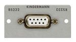 Anschlussblenden mit Steckanschluss (50x50 mm - Aluminium eloxiert) (Buchse-Buchse) - ca. 15-20 cm K 
