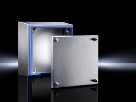 Klemmkästen HD, Edelstahl 1.4301, BHT 400x200x120 mm 