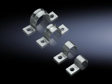EMV-Erdungsschellen, Stahlblech verzinkt, Größe 4mm 