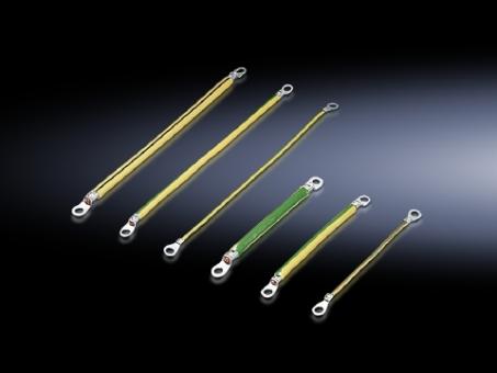 Erdungsbänder M8-M8, Querschnitt 4mm², Länge 170 mm 