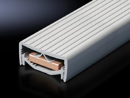 Sammelschienen-Abdeckprofil für E-Cu 40x10 bis 60x10 mm, L=1000 mm 