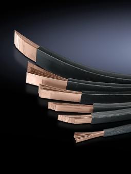 Lamellierte Kupferschiene 10x40 mm (10x40x1 mm), L=2000 mm 