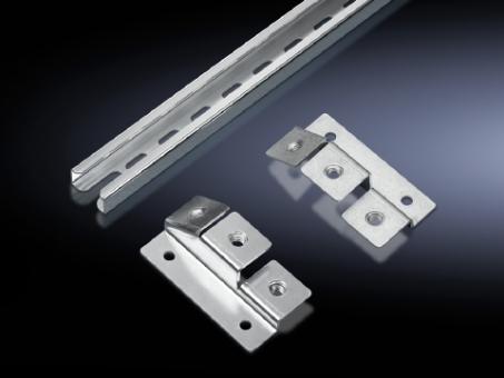 Kabelabfangschienen für Montageplatten, Länge 499mm, für Schrankbreite 600 mm 