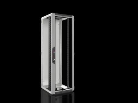 VX IT, geschlossen, IP55, Leerschrank, RAL7035, BHT 600x1800x600mm, 38HE 