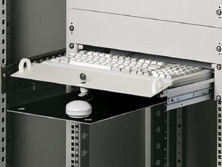 Tastaturschublade RAL 7035 