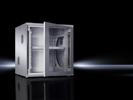 FlatBox 12 HE, BxT 600x600 mm, mit 19"-Montagerahmen 