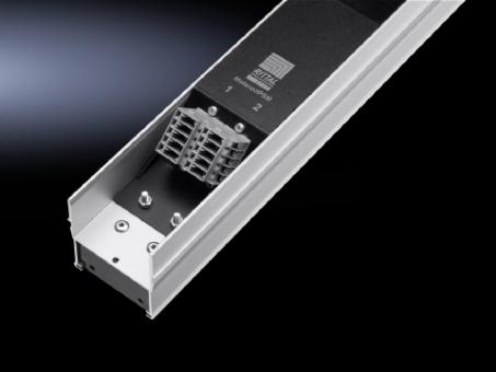 PSM Stromschiene, 2x3-phasig, 16 A, 7xBuchse, passend für H2000 mm 