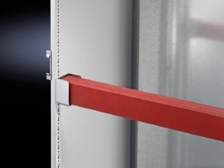 Schutzbalken für TS/SE, Holz, RAL 3000, Länge 1090 mm, ablängbar 