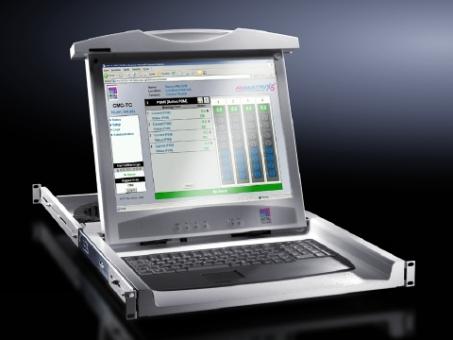 MTE 17 Zoll, RAL7035, deutsch Touchpad, VGA oder DVI 