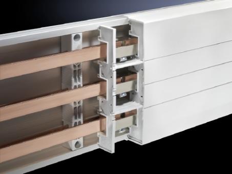 Bodenwannen-Zwischenstück L=100 mm (60 mm Flachschienensystem) 
