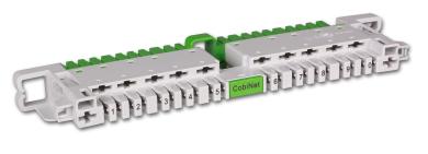 LSA-HD®-Anschlussleiste zu 10 DA  Ohne Farbcode  Bedruckung: 1...0 