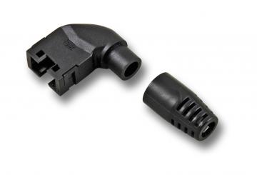 TM11APA-88P(13) 90°  R/L, sw Knickschutztülle 90° seitlich 