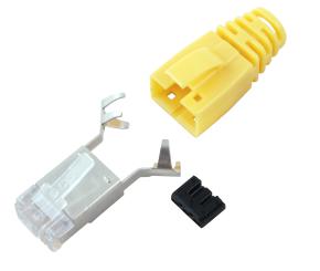 RJ45-Stewart Cat.6 SS39geschirmt, ohne Knickschutz 