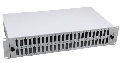 Spleißbox 48 SC(D)-Front, 2 HE, fest 