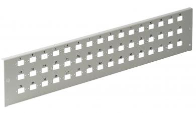 Verteilerplatte 24 SC-Duplexfür Wandverteiler 53604.1V1 