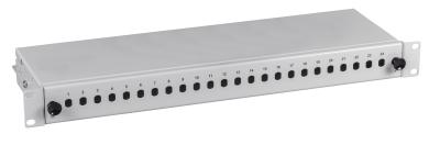 Breakout-Box 12ST-Fronttiefenverstellbar, 1 HE 