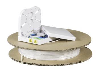 FTTX Compact Box 2x SC/APC Kupplung SX &2x SC/APC SM G657A2 2F Pigtail , 40 m 