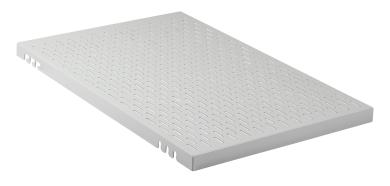 Schwerlast Fachboden 1HE, mitBolzen Befestigung, T670mm 