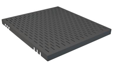 Schwerlast Fachboden 1HE, mitBolzen Befestigung, T870mm 