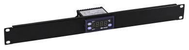 Temperaturregler, elektronisch19" 1HE, 2 Relais, RAL7035 